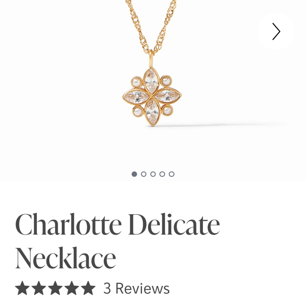 Julie Vos Charlotte Delicat Necklace
